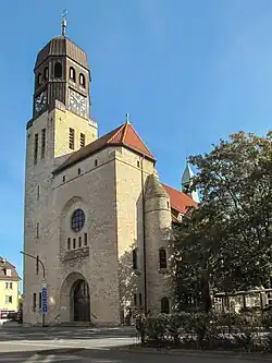 De Lutherkerk (1907-1909) in stadsdeel Schölerberg