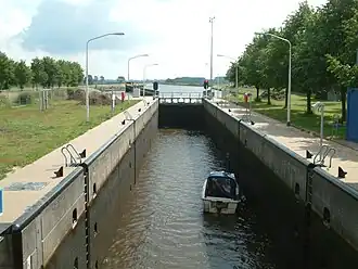 De Ossesluis in de Hoogeveensche Vaart (2009)