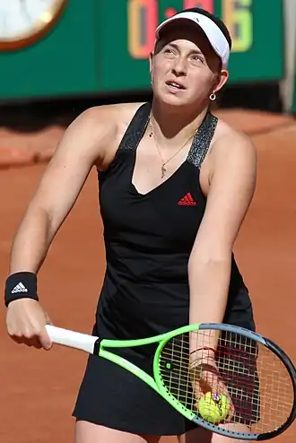 Winnares in het enkelspel, Jeļena Ostapenko