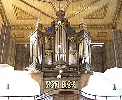 Orgel in deze kerk