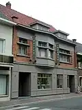Burgerhuis met art deco lijstgevel