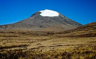 De piek van de Otgontenger Uul