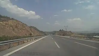 De Otoyol 22 bij Bursa