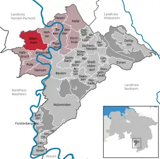 Kaart van Ottenstein