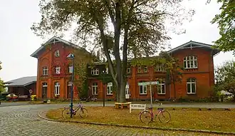 Voormalig stationsgebouw van Ottersberg (2014)