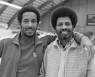 Otti Roethof en John Reeberg in 1980