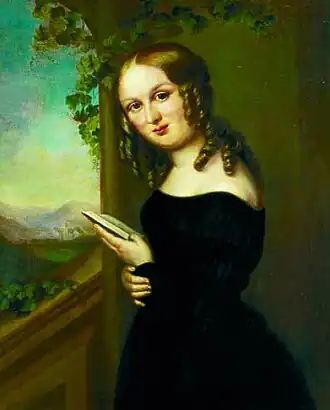 Portret door Sophie Pilgrem, 1835.