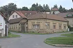 Oud huis in het dorp