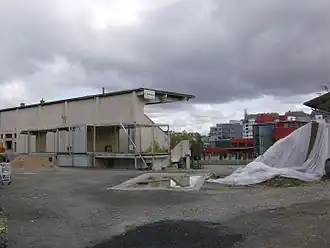 Het vervallen stadion