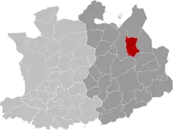 Kaart provincie Antwerpen