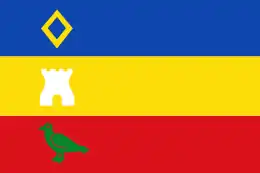 De vlag van Oud en Nieuw Gastel