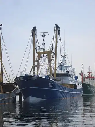 Een boomkorkotter uit Ouddorp (OD-1)