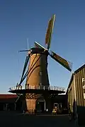 Molen De Hoop in februari 2008