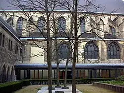 Zuidgevel vanaf de tweede binnenhof