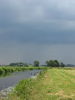 Dwarsdiep ten zuiden van de Beldam