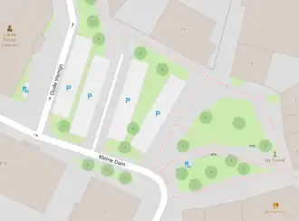 Kaart van de Oude Vismijn