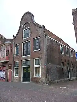 Pand van de voormalige bierbrouwerij De Boog aan de Oudegracht 367