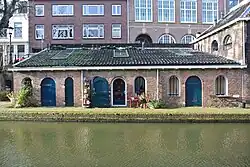 Oudegracht 371KLM op de werf