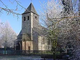 De Oude Kerk in de winter