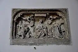 Grafmonument geschonden door beeldenstormers