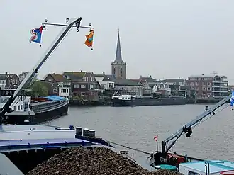 Zicht op Ouderkerk aan den IJssel