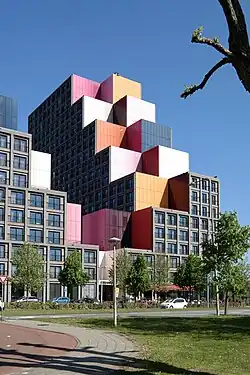 East House van het OurDomain project, Amsterdam Zuidoost