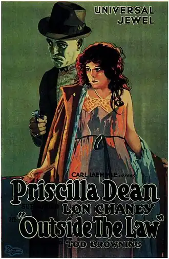 Aanplakbiljet voor Outside the Law