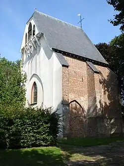 voormalige Nederlands Hervormde kerk (tot 1971 in gebruik geweest): het koor van de middeleeuwse Antoniuskerk.