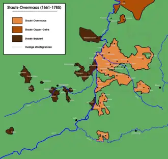 Dalhem binnen Staats-Overmaas tot 1785