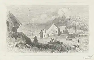 Overstroming te Lith, Watersnoodramp 1855