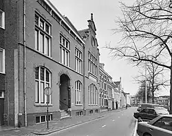 Het (gesloopte) Logegebouw van de loge L'Union Provinciale (1905) in Groningen (1990)