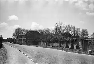 Tuinmuur aan de Weststraat, een mogelijk restant van de Filippenburg