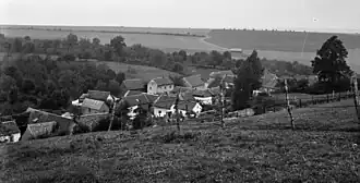 Ligging van Winthagen in een vallei