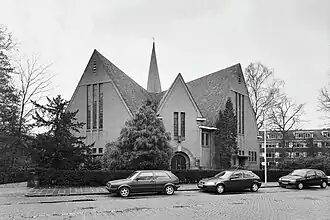 Oosterkerk gezien vanaf de Woudenbergseweg