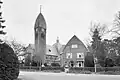 kerk en naastgelegen pastorie