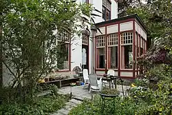 Klassieke serre in Stadskanaal, Nederland