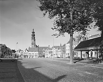 Overzichtsfoto richting het westen (1973)