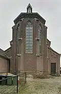 Buitenzijde priesterkoor