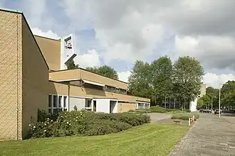 Thomaskerk en Prinses Irenestraat