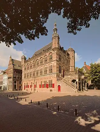 Waaggebouw waarin het museum is gevestigd