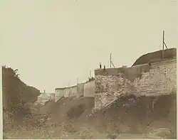 Idem, iets verderop. Rechts: kat Nassau (Th. Weijnen, 1868)