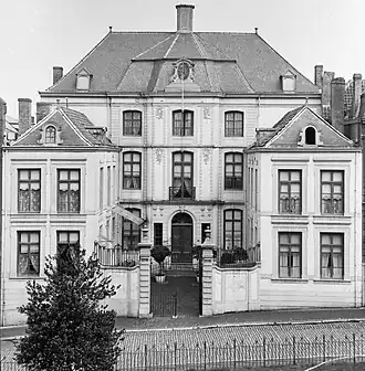 Het pand in 1915
