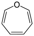 Structuurformule van oxepine