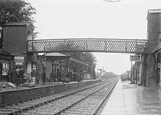 Station Newbridge, rond 1910