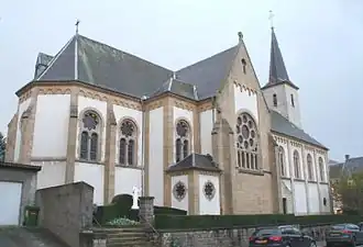 Sint-Hubertuskerk in Pétange