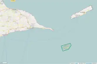 Kaart van Îles de la Petite Terre