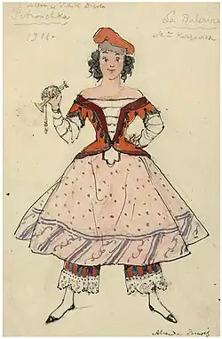 Kostuum voor de Ballerina