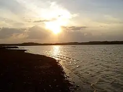 Zonsondergang op het Cajueiromeer