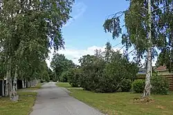 De Tormilinnu tee, een straat in Püünsi