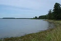 De kust bij Salinõmme